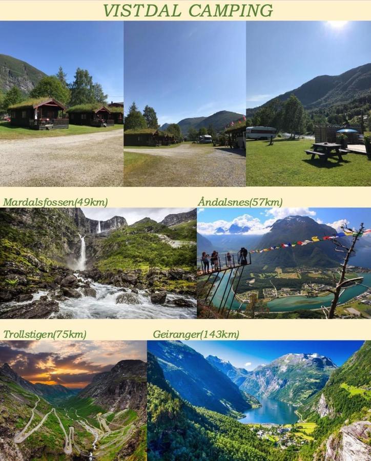 Vistdal Camping Myklebostad  Exteriér fotografie